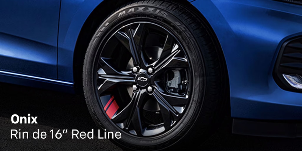 Accesorios Originales Chevrolet® Onix Rin de 16" Red Line
